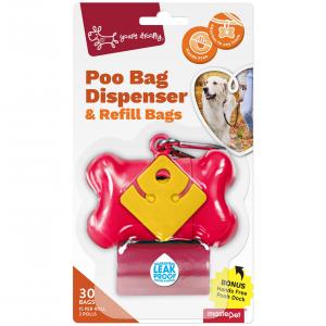 YOURS DROOLLY - Poo Bag Dispenser & Refill Bags