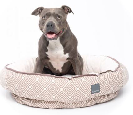 Fuzzyard Malta Mocha - Reversible Bed