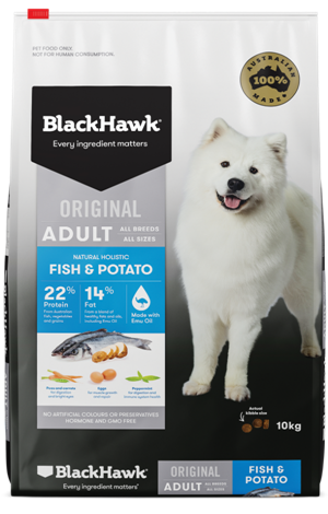 Black Hawk - Adult - Fish And Potato 3KG
