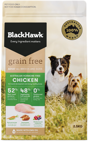 Black Hawk - Adult - Grain Free Chicken 2.5KG