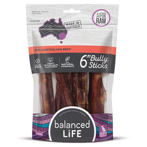 Balanced Life 6" Bully Sticks 7pc