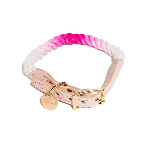 Found My Animal - Dog Collar - COTTON CANDY OMBRE