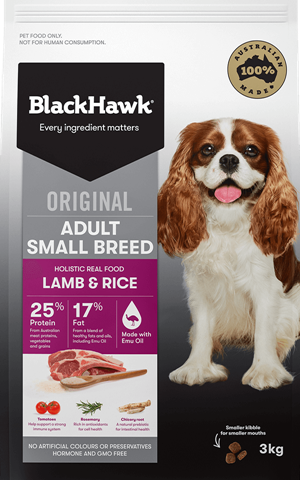 Black Hawk - Small Breed - Lamb And Rice 3KG